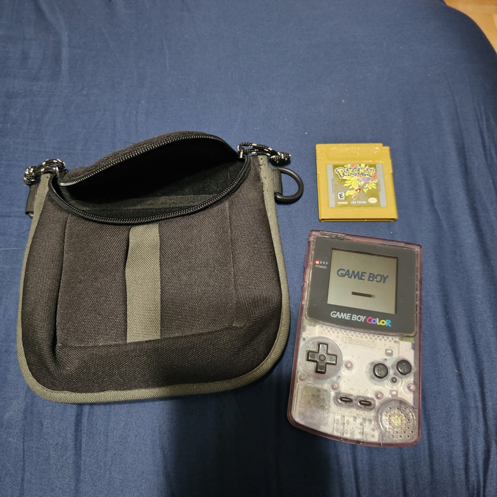 Nintendo Game Boy Color - Transparent Purple